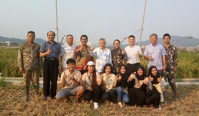 印度尼西亚索罗大学副校长访问天津天隆农业科技有限公司海南基地