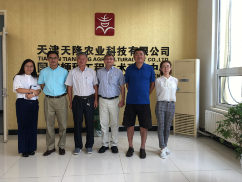 美国RICETEC代表访问天津天隆农业科技有限公司