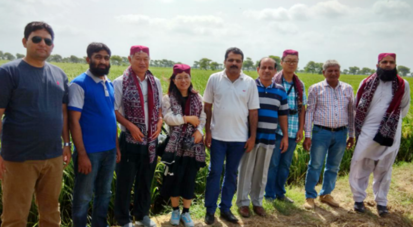 天津天隆农业科技有限公司代表团访问巴基斯坦