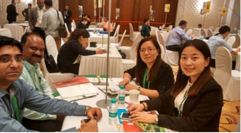 天隆代表团赴印度参加2015年APSA大会