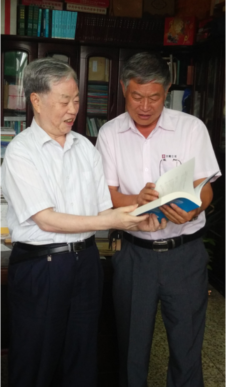天隆公司代表团拜访武汉大学朱英国院士